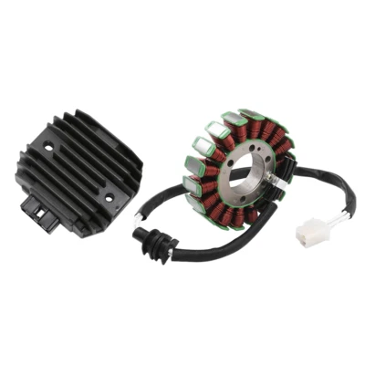 Bobina de estator Magneto y rectificador regulador apto para Yamaha YZF R6 2003-2005 2004 Foto 1 de 4