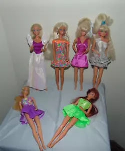 Lotto di 6 bambole Barbie anni '80 e '90 - Foto 1 di 4