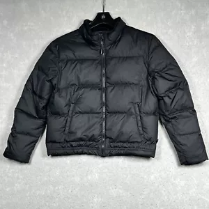 Athleta Girl Jacket Girls Size Large 12 Black So Down Puffer Jacket Insulated - Picture 1 of 13