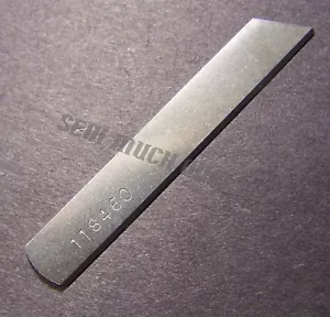 CUCHILLO hoja inferior Juki MO2404 MO2414 MO2416 MO2500 MO3704 MO3714 MO3716 - Imagen 1 de 1