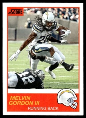 2019 Score Melvin Gordon III Los Angeles Chargers #23 - Image 1 of 2