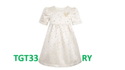 Girls' Disney Holiday Minnie Mouse Dress - Disney, Color -Off-White, 5-6 YRS - Image 1 of 2