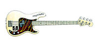 DL Taille STING's 1957 Fender Precision Bass Carte de vœux