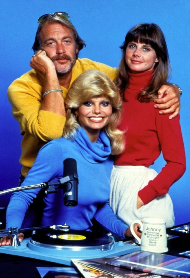 WKRP en Cincinnati Howard Hessman Loni Anderson Jan Smithers 8x10 Foto brillante Foto 1 de 1
