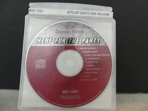 American Karaoke Supply "Here for the Party" Hits of Gretchen Wilson AKS-1001 - Picture 1 of 2