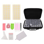 White Painting Storage Case 5d Tools Set - Jewelry Beads Glitter