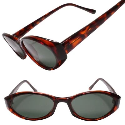 Gafas de sol genuinas vintage Rockabilly Indie Vibes años 90 para mujer ojo de gato tortuga Foto 1 de 3
