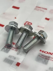 (THREE) OEM HONDA ACURA DISTRIBUTOR MOUNTING BOLT WASHER SET OF 3 D15 B16 B17 - Picture 1 of 3
