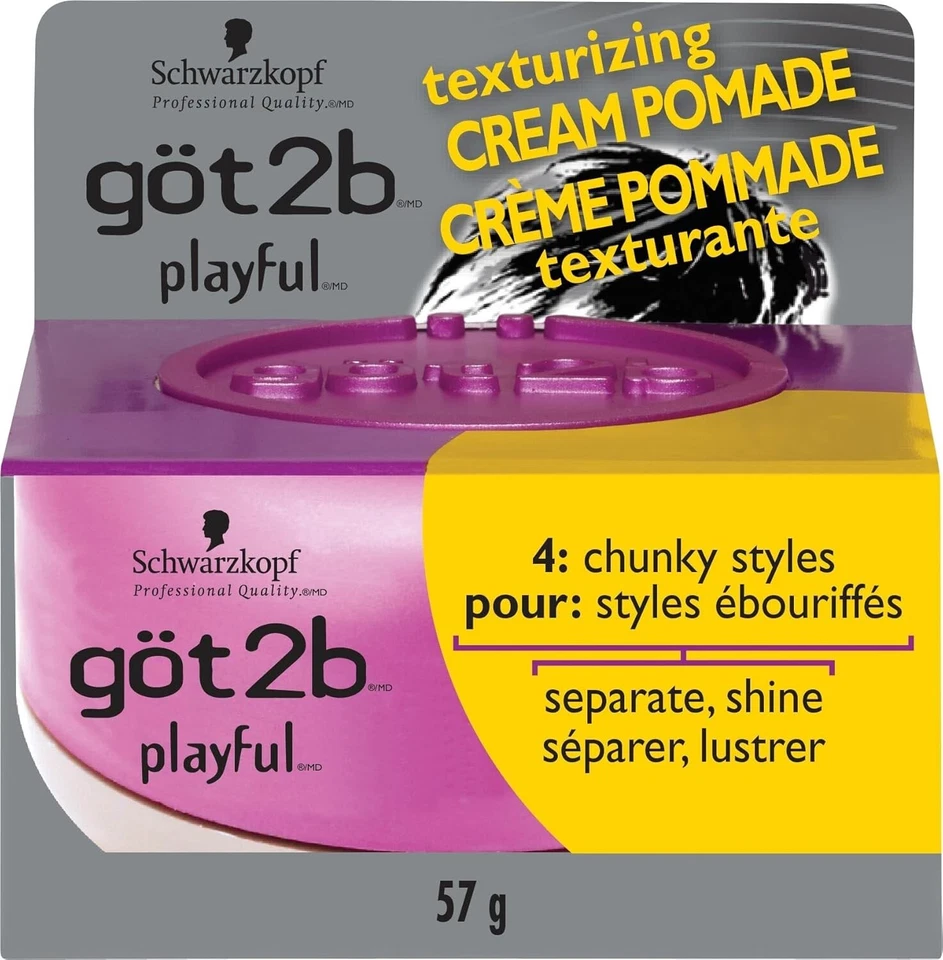 Got2B Playful Texturizing Creme Pomade, 2 Oz (Pack of 2, Brand New) - Image 1 of 1