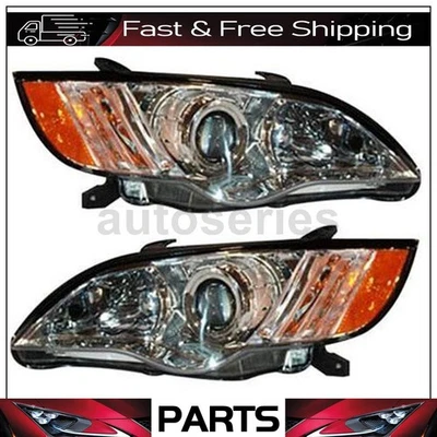 Conjunto de faros izquierdo derecho para Subaru Outback 2008-2009 2 piezas Foto 1 de 3