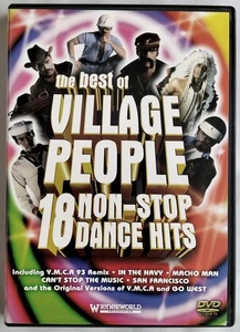 THE BEST OF VILLAGE PEOPLE 18 NON STOP DANCE HITS DVD - Imagen 1 de 2