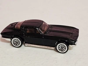 2007 Hot Wheels 1964 Chevrolet Corvette Stingray Diecast Mattel Black - Picture 1 of 5