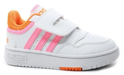 Adidas Aros 3.0 CF HO3859 Blanco Rosa Naranja 100% Auténtico Nuevo Niño Foto 1 de 3
