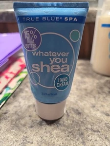 Bath Body Works True Blue Spa Whatever You Shea Hand Cream 2.5 Fl Oz NOS Retired - Picture 1 of 1