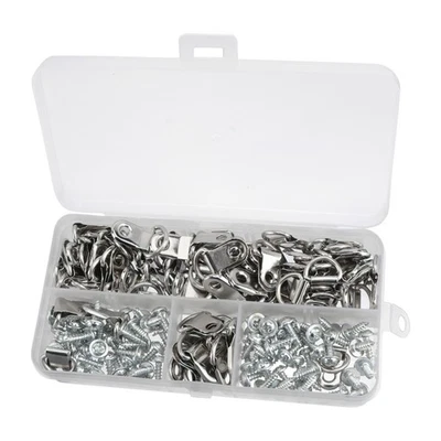 1 Set Portafoto Heavy Duty Portafoto Creativo Durevole Portafoto Argento - Immagine 1 di 4