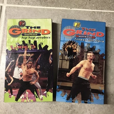 MTV's The Grind Workout - Hip Hop Aerobics VHS 1995 *Fitness Flava - Image 1 of 3