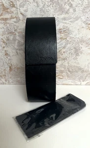 Prada Saffiano Black Sun/Eye Glass case with cleaning cloth - Picture 1 of 7