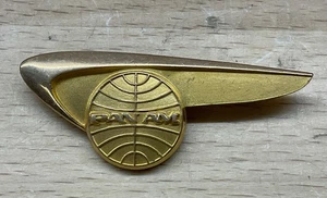 Vintage 1940's Pan Am 10K Gold Filled Stewardess Pin - Picture 1 of 3