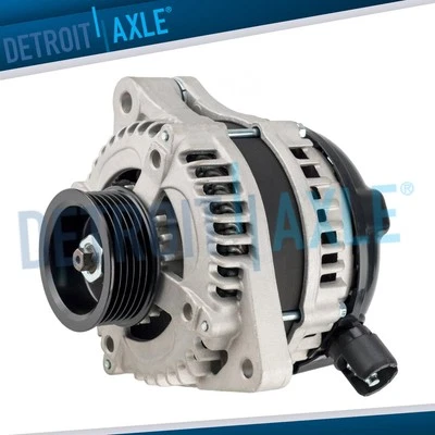 Alternator for Acura MDX Honda Odyssey Pilot Ridgeline 130A 14V 6-Groove Pulley - Image 1 of 4