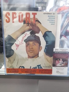 Don Newcombe Signed Autographed Sport Magazine September 1950 JSA CERT - Picture 1 of 5