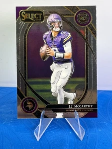2024 Panini Select JJ McCarthy Club Level Rookie Card RC Vikings - Photo 1/2