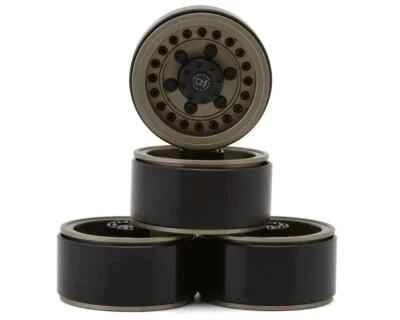 RC4WD Black Rhino Armory 1.0" Aluminum Internal Beadlock Wheels RC4ZW0009 - Image 1 of 4