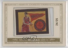 2008-09 Topps T-51 Murad Silk Mini Framed /25 Yao Ming #53 HOF