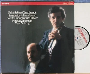 Zukerman; Neikrug. Saint-Saëns + Franck (Violin sonatas) Philips 416 157 dig. NM - Picture 1 of 1