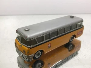 TEKNO DENMARK 850 VOLVO PTT SWISS BUS COACH -YELLOW+SILVER L15.5cm- POOR - 437 - Imagen 1 de 9