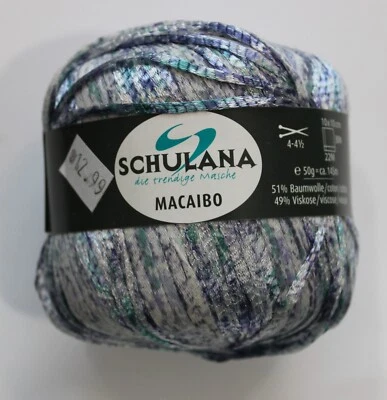 Hilo Schulana&Co. Hilo Macaibo Novedad Azul/Púrpura Foto 1 de 3