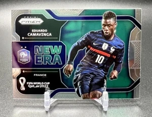 2022 Panini Prizm World Cup Qatar EDOURDO CAMAVINGA New Era Insert #22 France - Picture 1 of 2