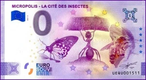 UEQU / MICROPOLIS - LA CITE DES INSECTES / 0€ TICKET / 0 EURO-SCHEIN / 2021-1 - Bild 1 von 1