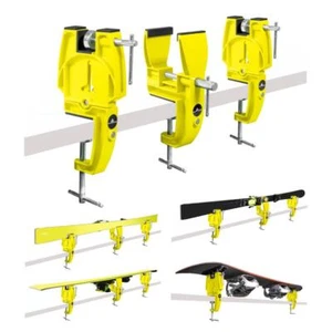 SkinRocks Ski Vise Racing Skispanner Pro Plus World Cup Skihalterung gelb - Bild 1 von 12