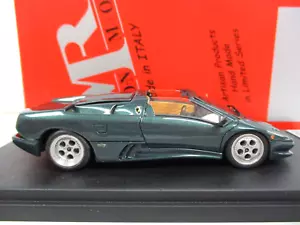 MODELOS COLECCIÓN MR - LAMBORGHINI DIABLO ROADSTER 1999 (VERDE) - 1/43 - Imagen 1 de 16