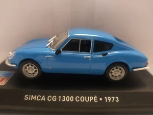 ALTAYA SIMCA COLLECTION SC984 Simca CG 1300 Coupe 1973 1:43 - Picture 1 of 13
