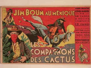 HAHN HARDI MAGAZIN NR. 15 JIM BOUM: LES COMPANONS DES CACTUS (MARIJAC) 1946 - Bild 1 von 1