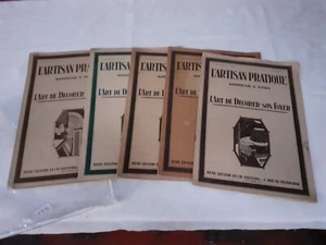 L' Artisan Pratique French Interior Design Magazines 1933 X 5 - Picture 1 of 1
