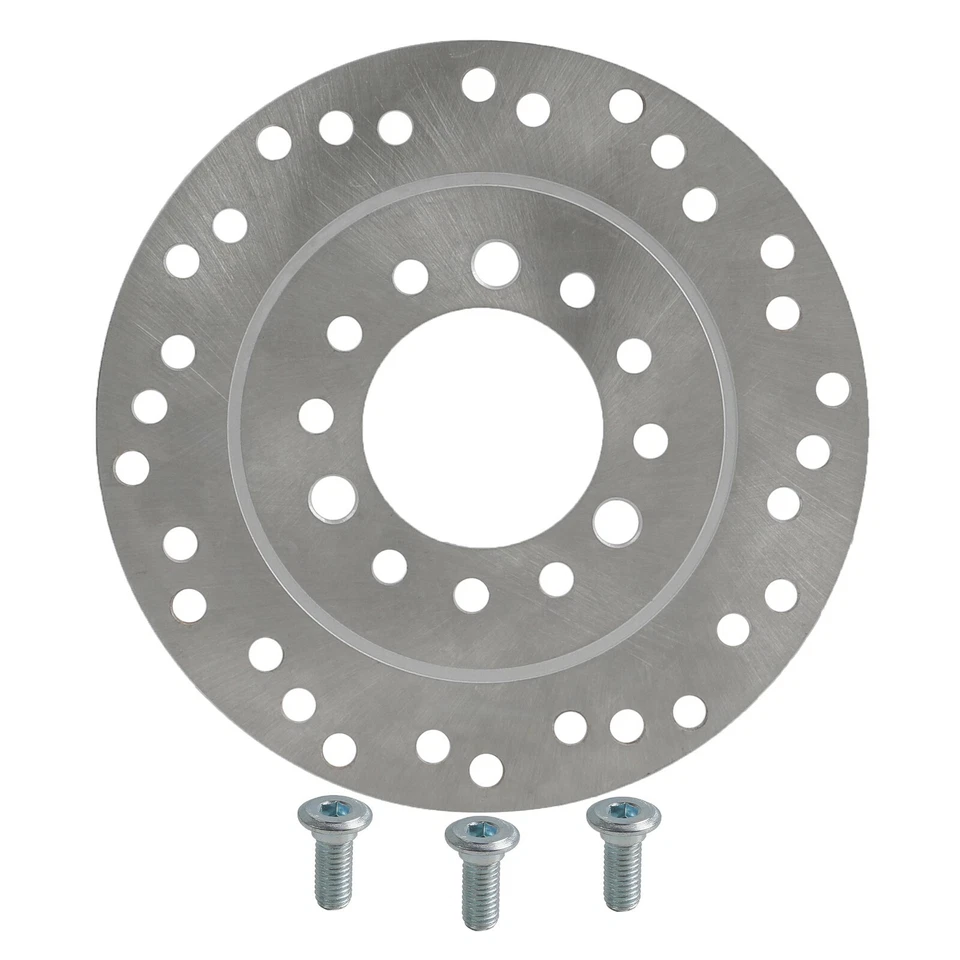 180mm Front Brake Disc Rotor 3 Hole Bolts 47cc 49cc Pocket ATV Dirt Bike Scooter - Image 1 of 4