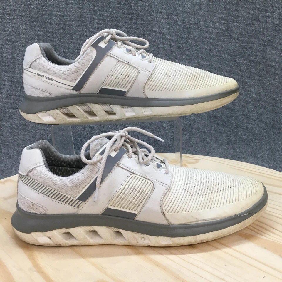 Johnston & Murphy Shoes Mens 10.5 M Activate Plain Toe Sneakers 25-3778 White - Image 1 of 4