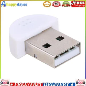 Mini-USB-Mikrofon-MIC-Audio-Adapter, Direktverbindung für PC (weiß) - Photo 1/9