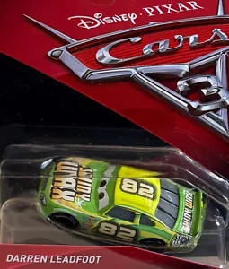 DISNEY PIXAR CARS "#82 DARREN LEADFOOT...A.K.A. CERA LUCIDA", NUOVA IN CONFEZIONE - Foto 1 di 5