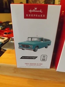 Hall Mark Keepsake, 1964 Dodge D-100 Truck, Green, Ornament-Brand New - Picture 1 of 4