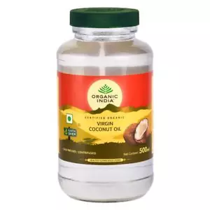 Organic India Virgin Coconut Oil 500ml Free Shipping - Picture 1 of 1