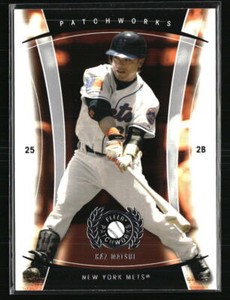 Kazuo Matsui 2005 Fleer Patchworks #30  Baseball Card