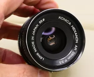 Konica Hexanon AR 28mm f/3.5 wide angle lens S#6819985 - Picture 1 of 5