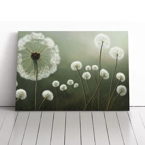 Immagine poster incorniciato fiori di tarassaco Hopeful stampa tela arte da parete - Foto 1 di 5