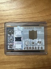 2007 SPx - Winning Trios Jerseys Polamalu, Williams, Barber relic patch