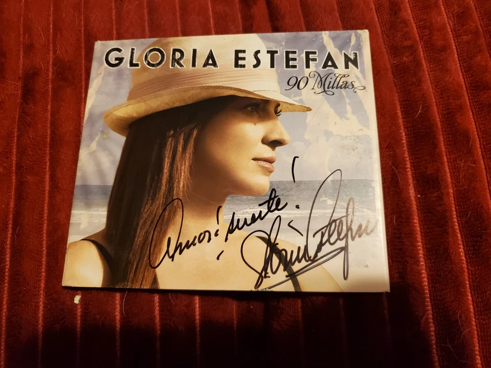 90 Millas [Digipak] by Gloria Estefan. Autographed / Signed CD  - Image 1 of 1