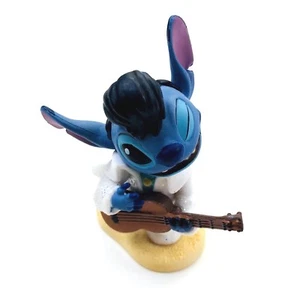 Disney Store blau weiß Lilo & Stitch Elvis Stitch Figurine Cake Topper - Bild 1 von 3