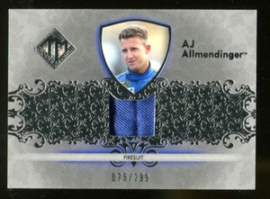 A.J. Allmendinger 2012 Press Total Memorabilia Firesuit 76/299 Mint - Picture 1 of 1